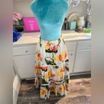 CeCe  Floral Midi Skirt - Multicolor Photo 1