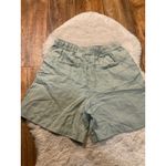 Tahari  Linen Shorts Size Small Light Green‎ Pockets Pull On Stretch Waist Womens Photo 5