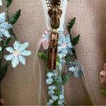 Bronx and Banco Dress Isola Mini Floral Embroidered Beaded Tulle Lace Multi S EUC Photo 6