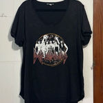 Maurice's  Def Leppard acid Wash Graphic Band T-shirt size XXL Photo 0