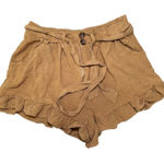 Umgee  Linen Ruffle Shorts S Photo 0