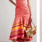 Veronica Beard  Fitz ruched cotton-blend poplin midi dress, Size 0, $550 Photo 6