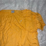 Gymshark  Women’s Orange See Through Oversized Mesh Athletic Top XL Extra Large Photo 0