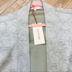 Solitaire Anthropologie  sage green cardigan Jacket Kimono Size Large Photo 6