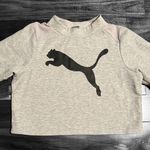 Puma Cropped Pullover Sweatshirt Photo 1