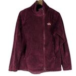 The North Face  Fleece Jacket Womens M Burgundy Full Zip Outdoor Gorpcore Cozy Photo 0