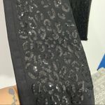 J Brand New Selena High Rise Cropped Black Jeans In Sequin Jag Size 28 Photo 2