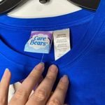 Vintage New Y2K 2000s Care Bear Today’s My Grumpy Day Long Sleeve Shirt Medium Blue Photo 1