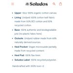 Soludos The Original Espadrille Sandals Cotton Jute Round Toes Flats Loafers NIB Photo 9