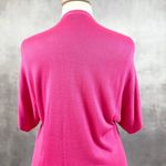 Ashley Stewart  Duster Sweater Size 14/16 Cardigan Layering Pink Dopamine Preppy Photo 4