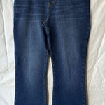 Betabrand  High Waisted Straight Leg Pull On Jeans Size Large Photo 0