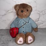 Kate Spade NWT  Katie Bear Denim 3D Teddy Bear Crossbody Bag Valentine's Day Photo 1