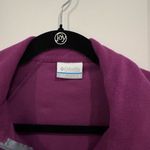Columbia  Purple Fleece Half Zip Pullover Women’s S Cozy Chic Athleisure Cabin Photo 2