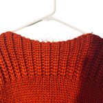 Universal Threads Universal Thread Red Long Sleeve Thick Knit Warm Cozy Sweater Women Sz M Photo 6