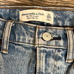 Abercrombie & Fitch Light Blue Straight Leg Jeans Photo 2