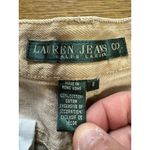 Ralph Lauren Lauren Jeans Co. Ralph Lauren Women’s Floral Bootcut Jeans Beige Size 8 Boho Photo 2