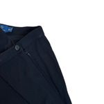 Ralph Lauren Polo  Knit Black Mini Skirt Flare Mini Skirt Ruffle Hem Size 14 Photo 3