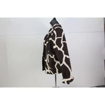 Neiman Marcus  ladies brown&white open blazer sie L Photo 5