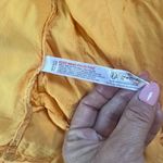 Free People Marina Tie Back Cotton Crinkle Babydoll Dress Yellow / Gold Medium Photo 15