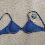 Lulus Brand new never worn, blue bikini top! Xsmall with clasp and adjustable straps Photo 0