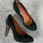 Rebecca Minkoff Black Suede Stud Heels Size 8.5 Photo 2