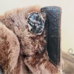 Aquatalia  Brown Faux Fur Lined Marvel Boots size 8.5 Photo 12