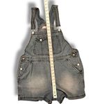 No Boundaries Womens  Denim Jeans Carpenters Bib Overalls Shorts Size XLarge Photo 3