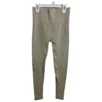 Set Active Scuptflex Cream Seamless Leggings Size Small High Rise Ribbed Photo 2