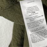 Madewell  Diamond Jacquard Kale Green  Button Front Chest Pockets Jumpsuit XXS Photo 3