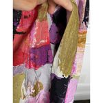 Ali Ro  MultiColor Silk Babydoll Mini Dress Photo 5