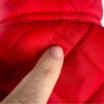 U.S. Polo Assn. Sz M Red Quilted Puffer Vest Photo 7