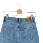 Aritzia Denim Forum The Joni Loose Long Short High Rise Denim Blue Size 25 Photo 7