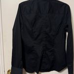 New York & Co Black Dress Shirt size medium Photo 4