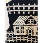 Y2K Folk Farmhouse Woven Checks Sheep Hearts Fringe Open Front Boho Cottagecore Black Size L Photo 13