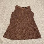 New York & Company Women’s Dressy Tank Top Size 6 Brown Photo 2