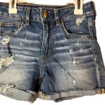 American Eagle  High Rise Shortie Jean Shorts Photo 1