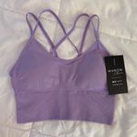 NVGTN Lavender Flourish Seamless Bra Size Small, New With Tags Photo 0