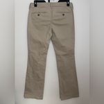 American Eagle Outfitters Kick Boot Pants Size 10 Long Stretch Mid Rise Khaki Photo 1