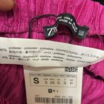 ZARA Pink Pleated Wide Leg Pants(Size Small) Photo 4