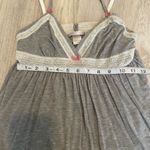 Victoria's Secret vs gray babydoll dress with pink bows and lace detailing Photo 1