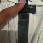 So Slimming Serene Striped Cuffed Crops White/Blue Size 16 Chico's 3 Photo 6