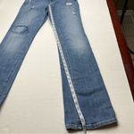 Loft  Curvy Boot Denim Jean Womens Size 28 / 6 Tall 6T Distressed Five Pockets‎ Photo 7