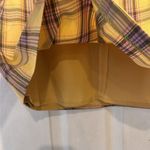 BB Dakota Mini Skirt Yellow Pink Plaid Lined size 4 NWT Festival Y2k Whimsygoth Photo 2