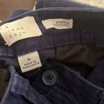 A New Day Womens Size 4 Navy Corduroy Flat Front Stretch Pants Photo 8