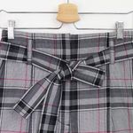 3.1 Phillip Lim NWT‎  Plaid High Waist Short Belted
Wool Blend Grey Navy Pink 00 Photo 3