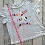 Wildfox Slumber Party Animal White Short Sleeve T-Shirt Women’s Size Large Photo 4