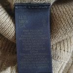 Liz Claiborne  Cable knit Gold Shimmer Turtleneck Sweater Photo 5