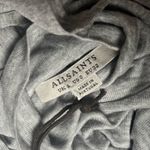 ALLSAINTS NWT All‎ Saints Francesco Roll Neck Long Sleeve Top in Grey Marle Size 0 Photo 4