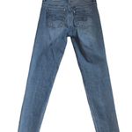 White House | Black Market WHBM Y2K  Slim Ankle Light Wash Rhinestone Jewel Jeans 0 Photo 1