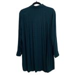 🖤🌲 Sejour Nordstrom Long Button Down Collared Black/Forest Green Check Shirt Size 2X Photo 7